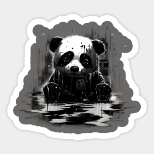 Sad Panda 1 Sticker